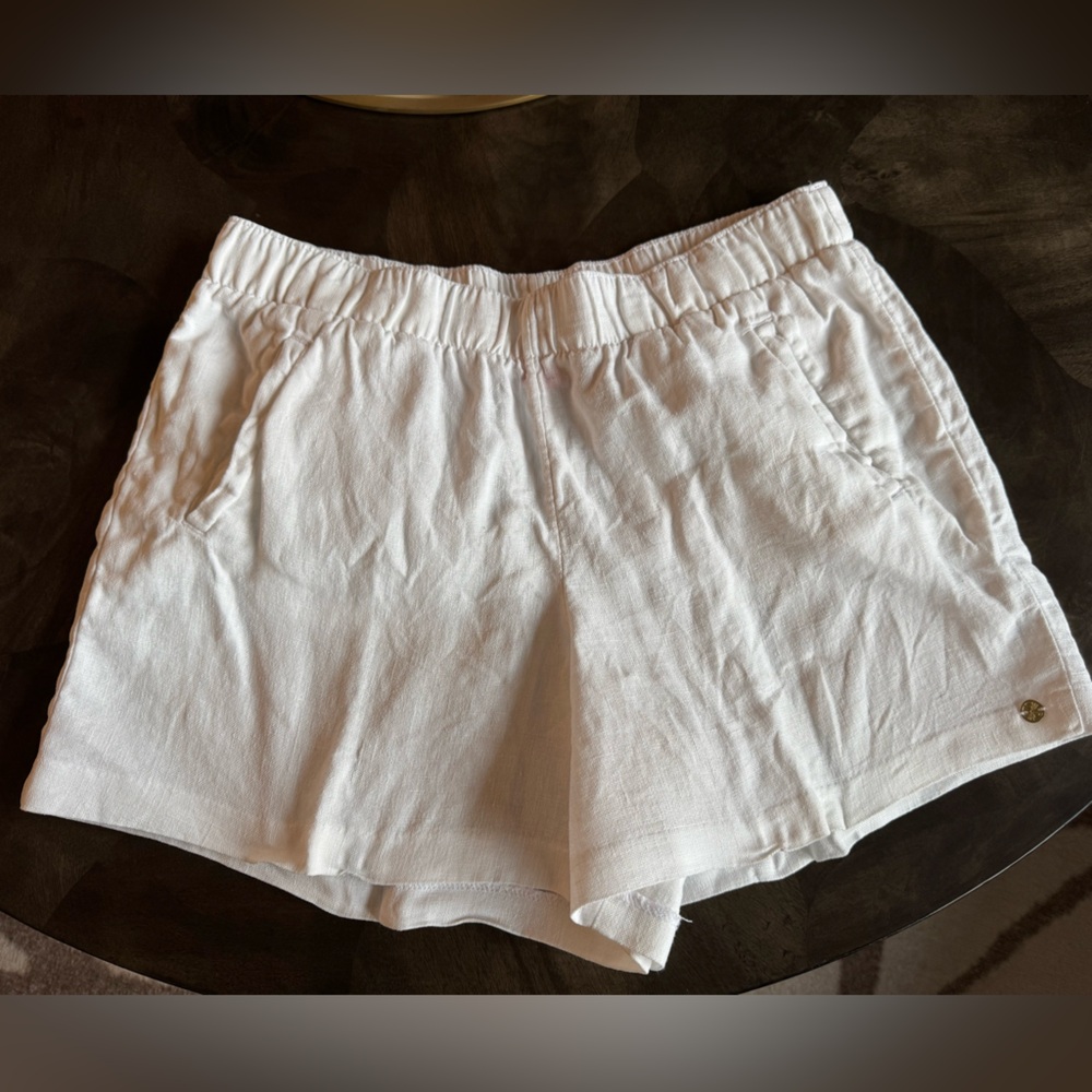 Lilly Pulitzer Linen White Shorts